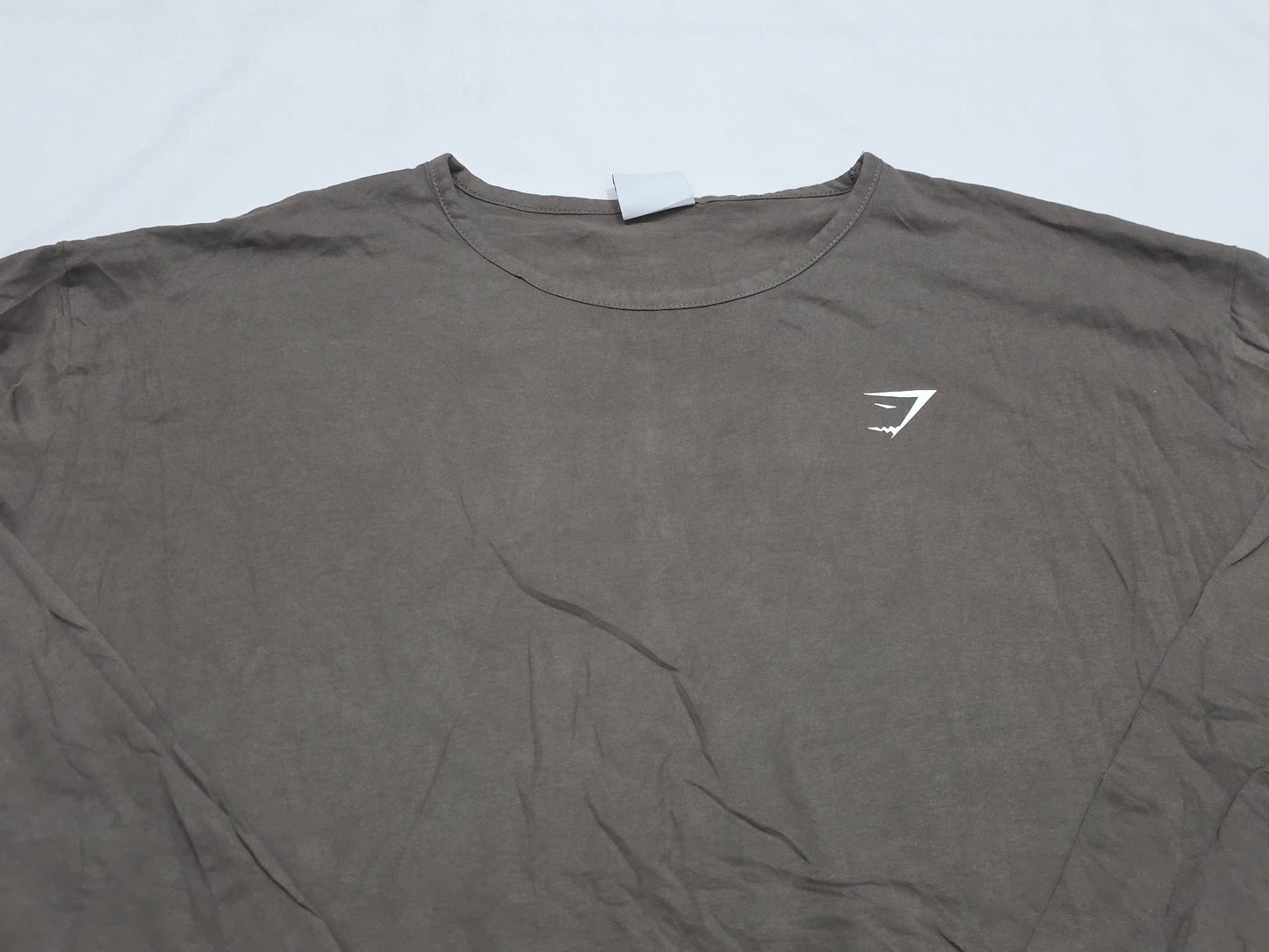 Playera Manga Larga Gymshark Grande L Cafe Deslavado (Usado)