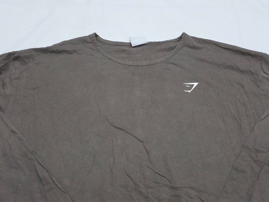 Playera Manga Larga Gymshark Grande L Cafe Deslavado (Usado)