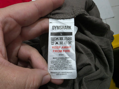 Playera Manga Larga Gymshark Grande L Cafe Deslavado (Usado)
