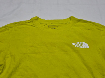Playera The North Face Grande L Verde Limon (Usado)