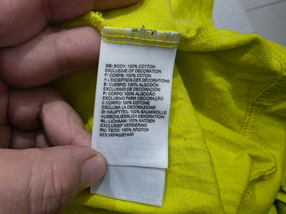 Playera The North Face Grande L Verde Limon (Usado)