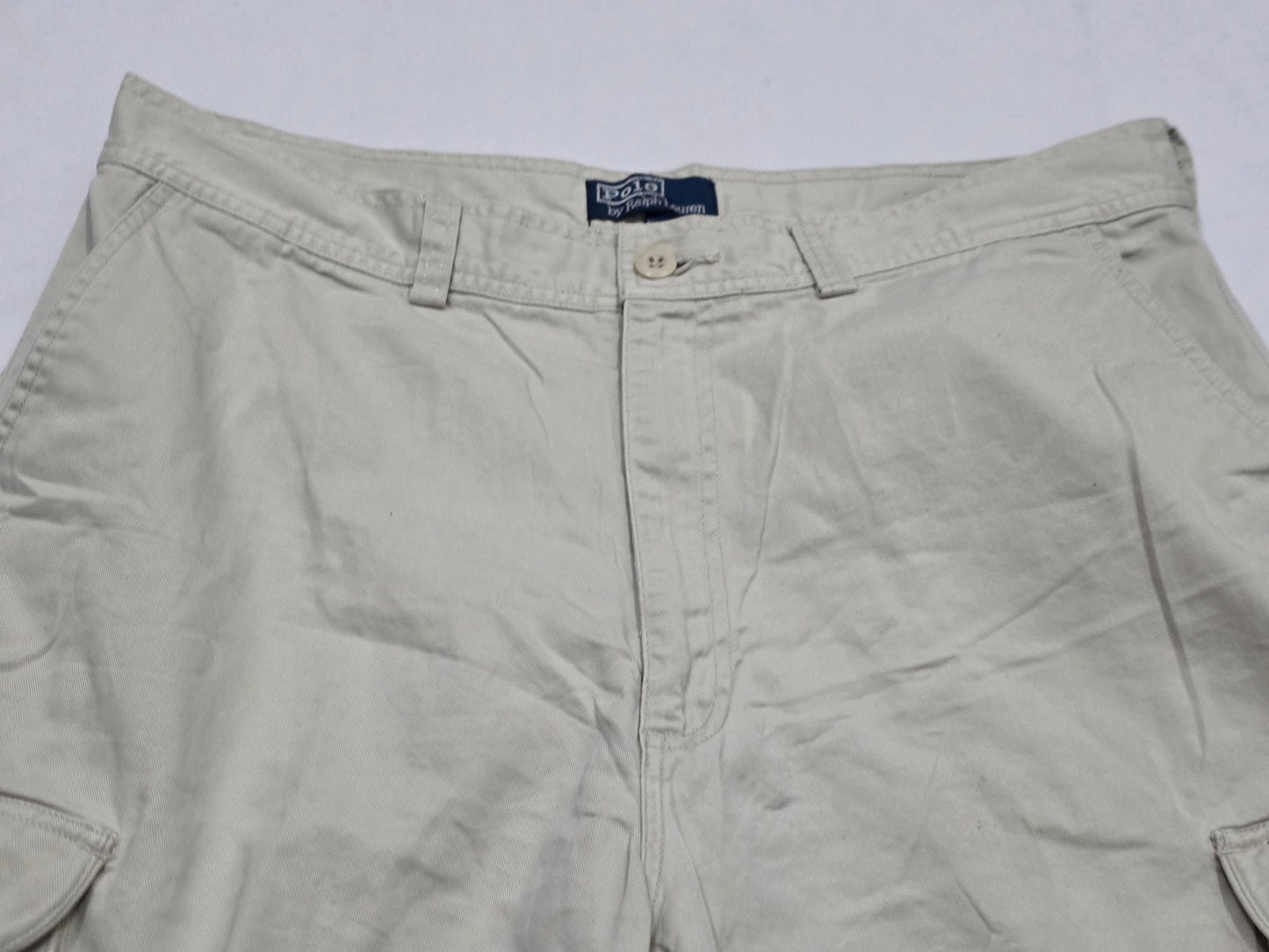 Bermuda Ralph Lauren Talla 36 Beige Cargo (Usado)