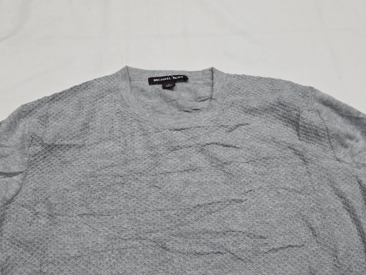Sueter Michael Kors Grande L Gris Cuello Redondo (Usado)