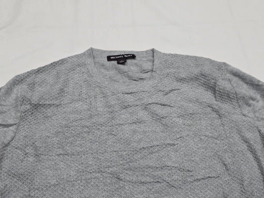 Sueter Michael Kors Grande L Gris Cuello Redondo (Usado)