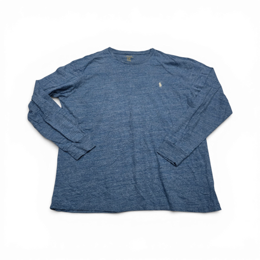 Playera Manga Larga Ralph Lauren Grande L Azul Claro (Usado)