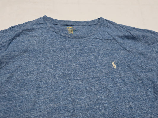 Playera Manga Larga Ralph Lauren Grande L Azul Claro (Usado)