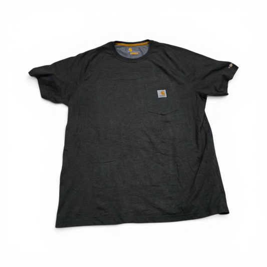 Playera Carhartt Grande L Gris Oscuro Relaxed Fit (Usado)