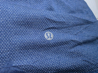 Playera Con Gorro Lululemon Grande L Azul Manga Larga (Usado)