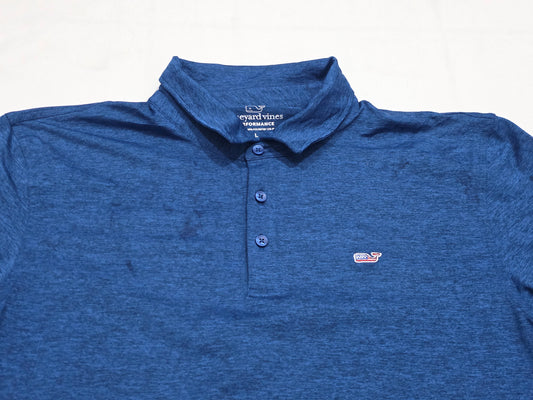 Playera Vineyard Vines Performance Grande L Azul (Usado)