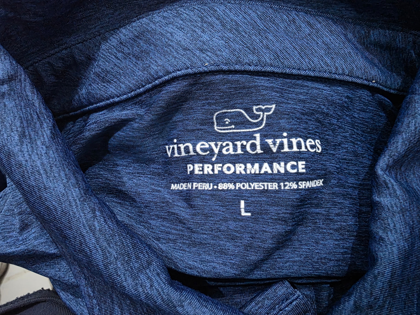 Playera Vineyard Vines Performance Grande L Azul (Usado)
