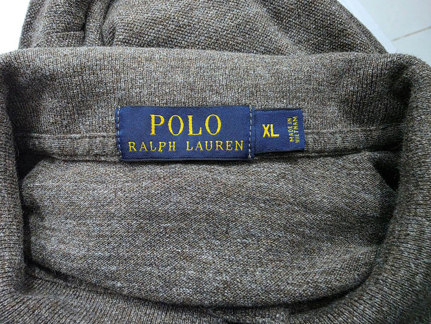 Playera Manga Larga Polo Ralph Lauren Xgrande Xl Cafe (Usado)