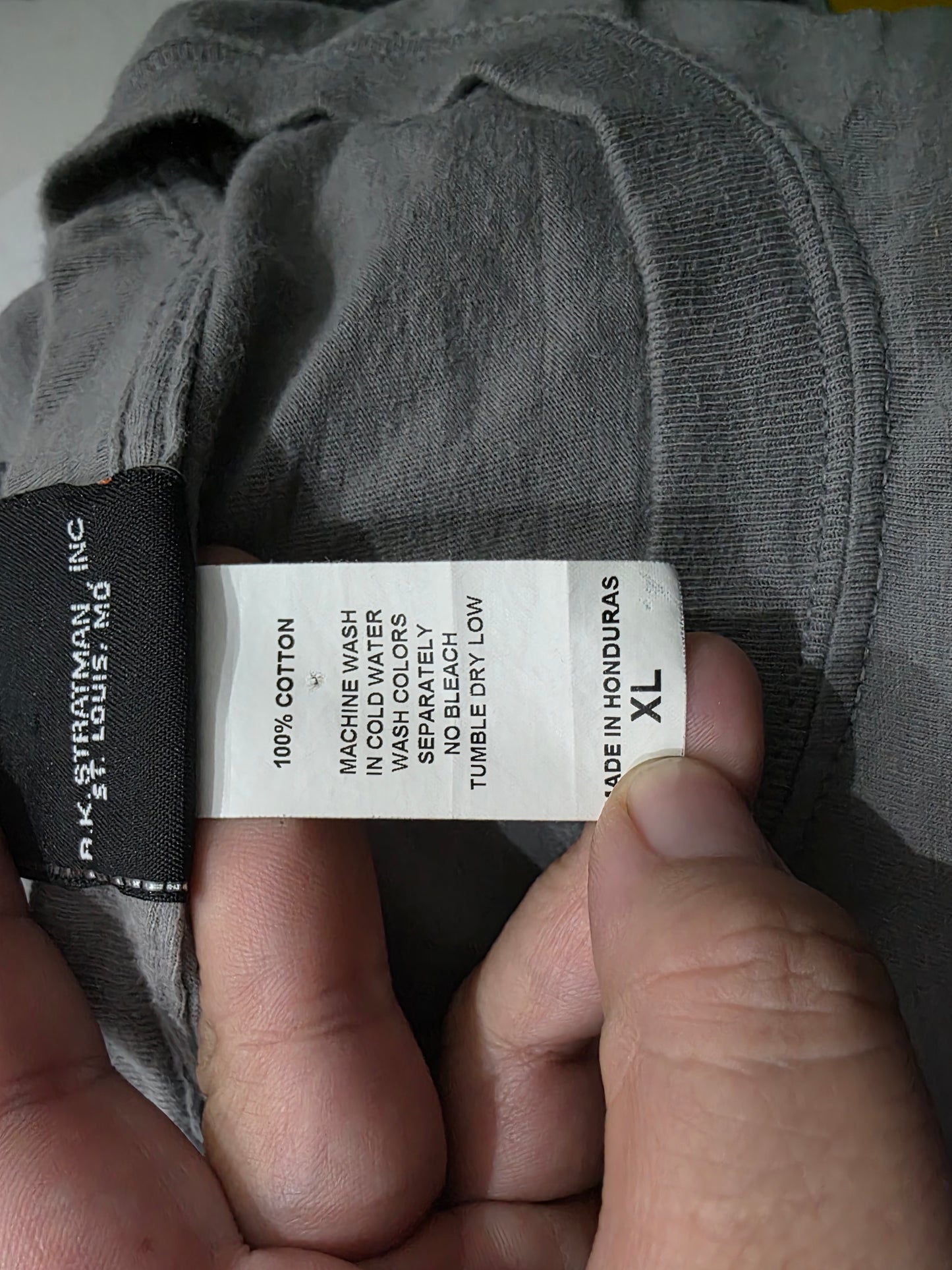 Playera Harley Davidson Xgrande Xl Gris Navidad (Usado)
