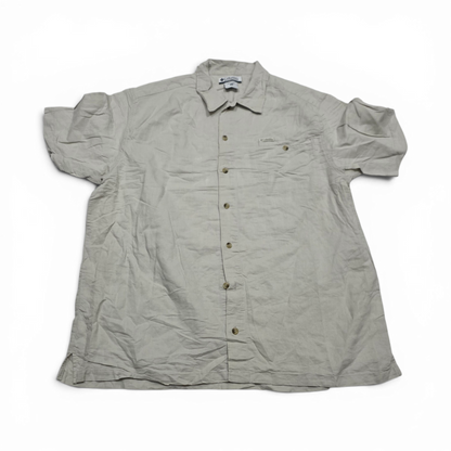 Camisa Columbia Xgrande Xl Caqui Manga Corta (Usado)