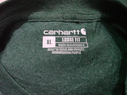 Playera Manga Larga Carhartt Xgrande Xl Loose Fit Verde (Usado)