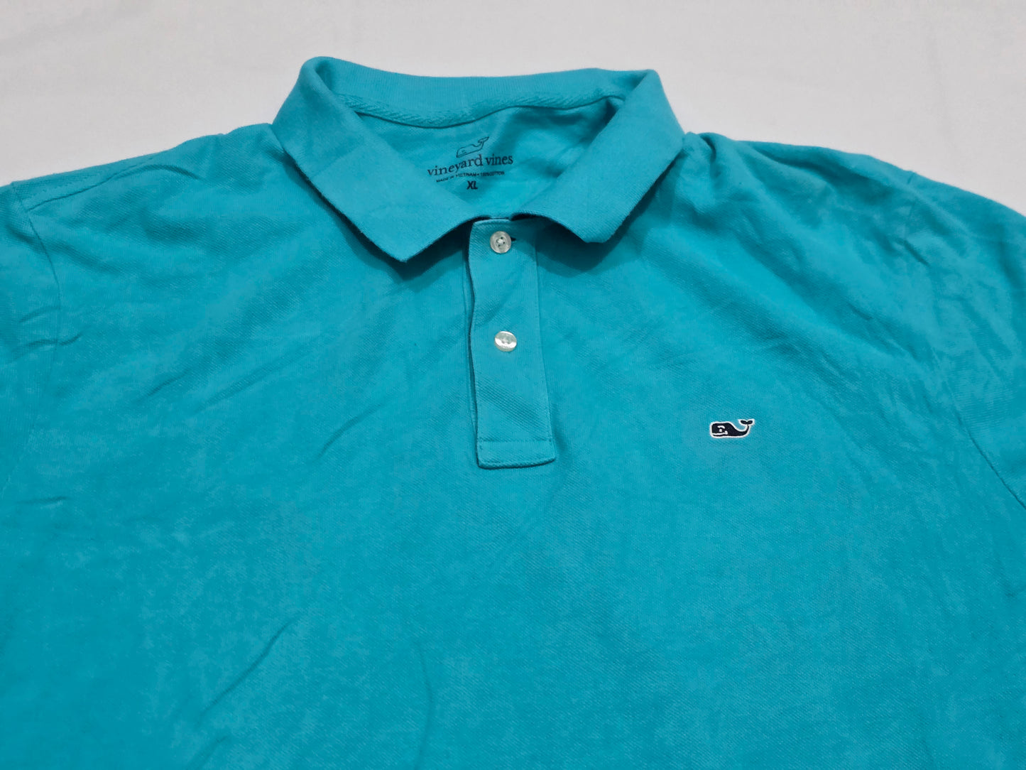 Playera Polo Vineyard Vines Xgrande Xl Turquesa (Usado)
