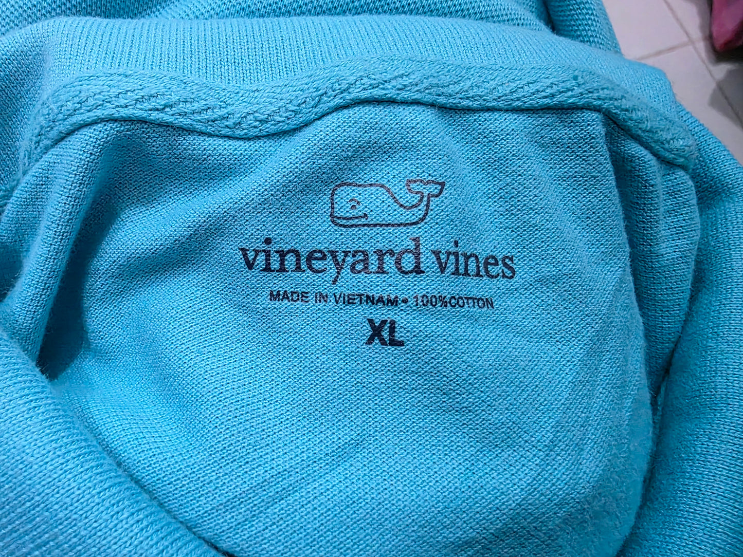 Playera Polo Vineyard Vines Xgrande Xl Turquesa (Usado)