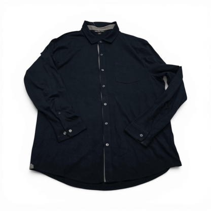 Camisa Michael Kors Xgrande Xl Azul Marino (Usado)