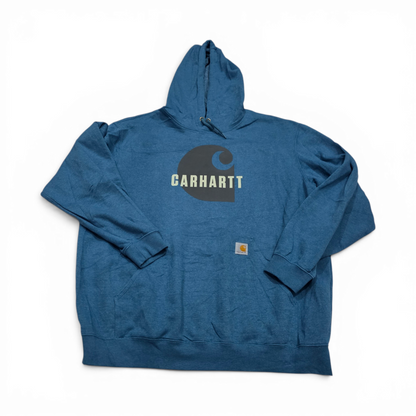 Sudadera Carhartt Xgrande Xl Loose Fit Azul (Usado)