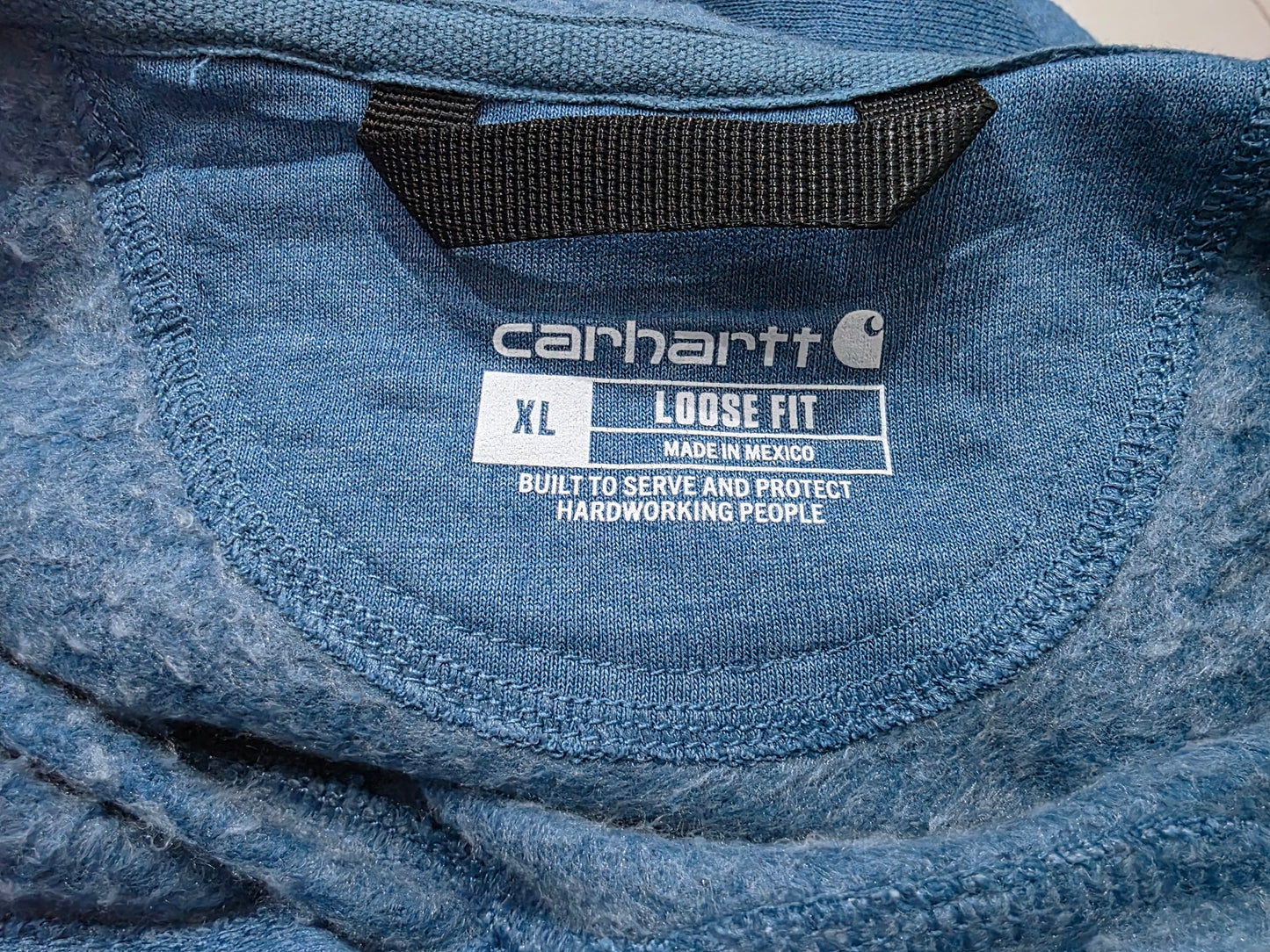 Sudadera Carhartt Xgrande Xl Loose Fit Azul (Usado)