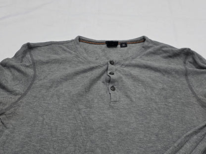 Playera Manga Larga Boss Xgrande Xl Slimfit Gris (Usado)