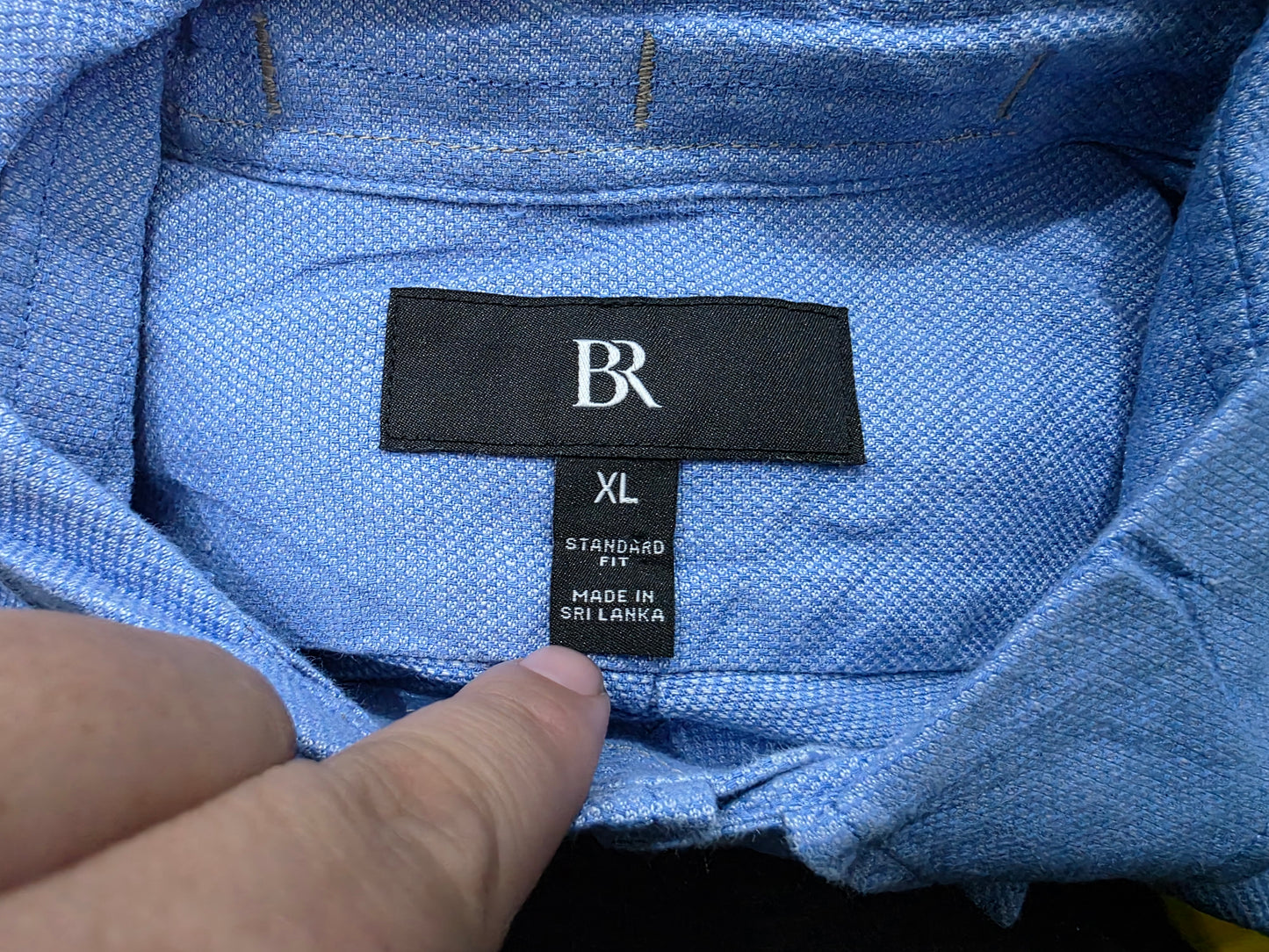 Camisa Banana Republic Xgrande Xl Azul Claro (Usado)