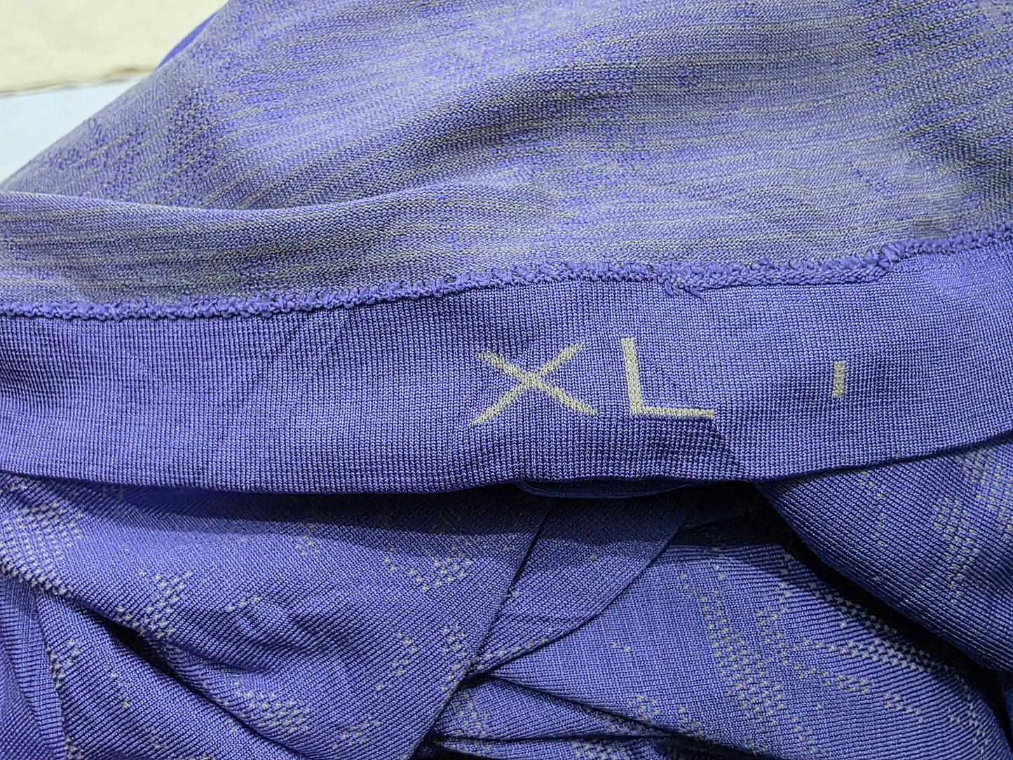 Playera Lululemon Xgrande Xl Morado Deportiva (Usado)