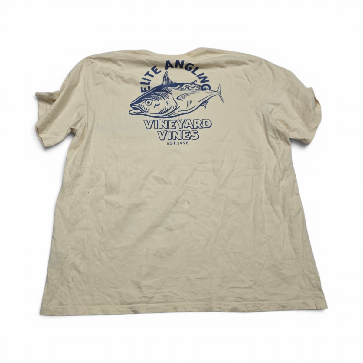 Playera Vineyard Vines Xgrande Xl Amarillo Pez (Usado)