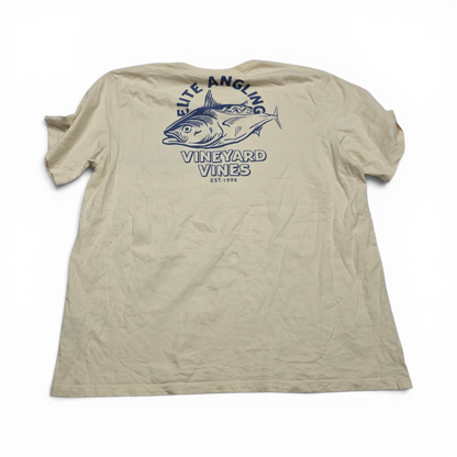 Playera Vineyard Vines Xgrande Xl Amarillo Pez (Usado)