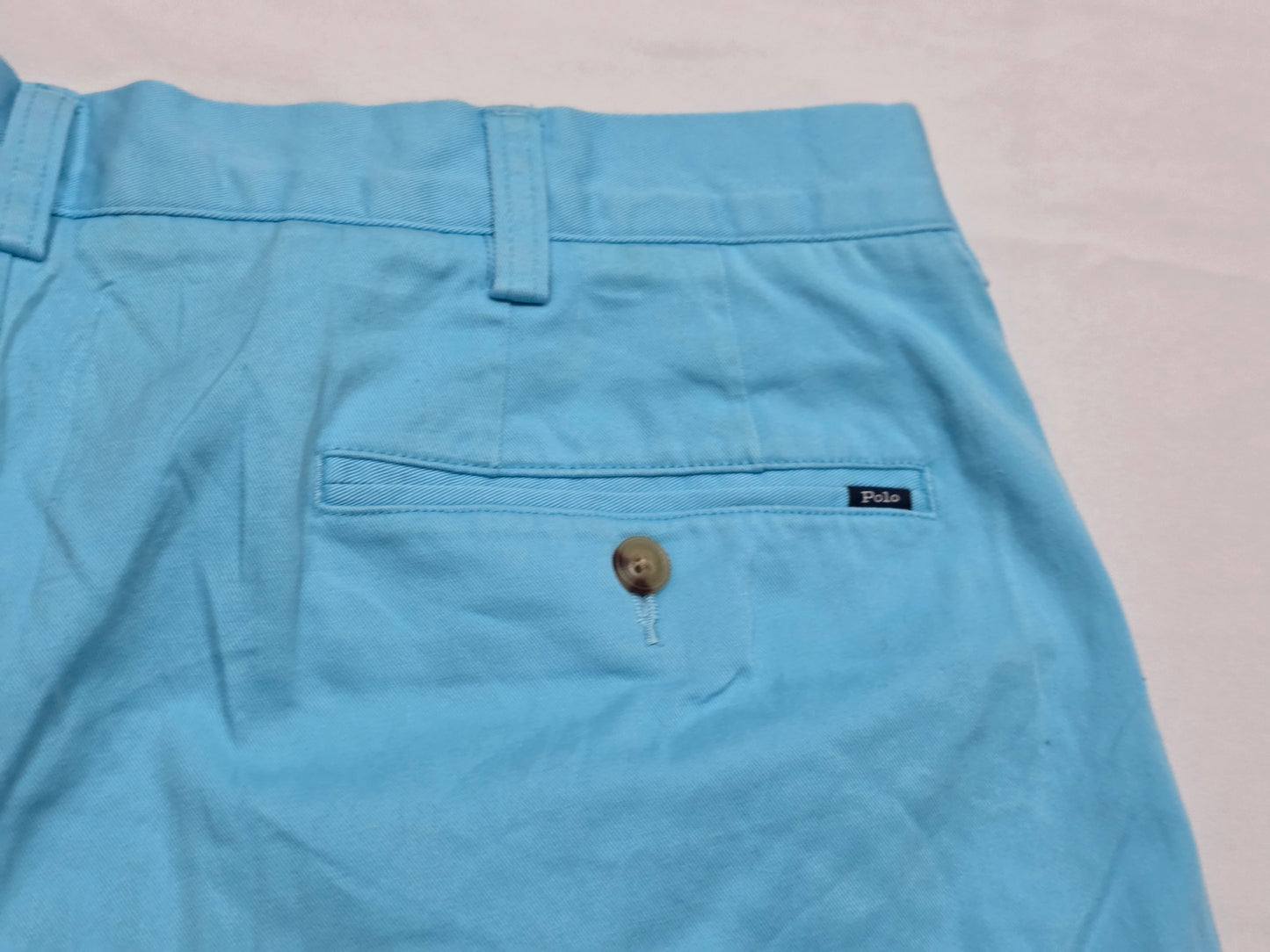 Bermuda Ralph Lauren Talla 38 Acul Cielo (Usado)