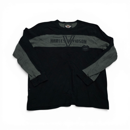Sudadera Harley Davidson Xgrande Xl Negro Y Verde (Usado)