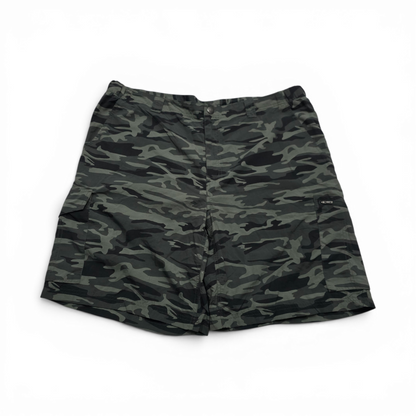 Bermuda Columbia Talla 42 Omni Shade Verde Camuflaje (Usado)