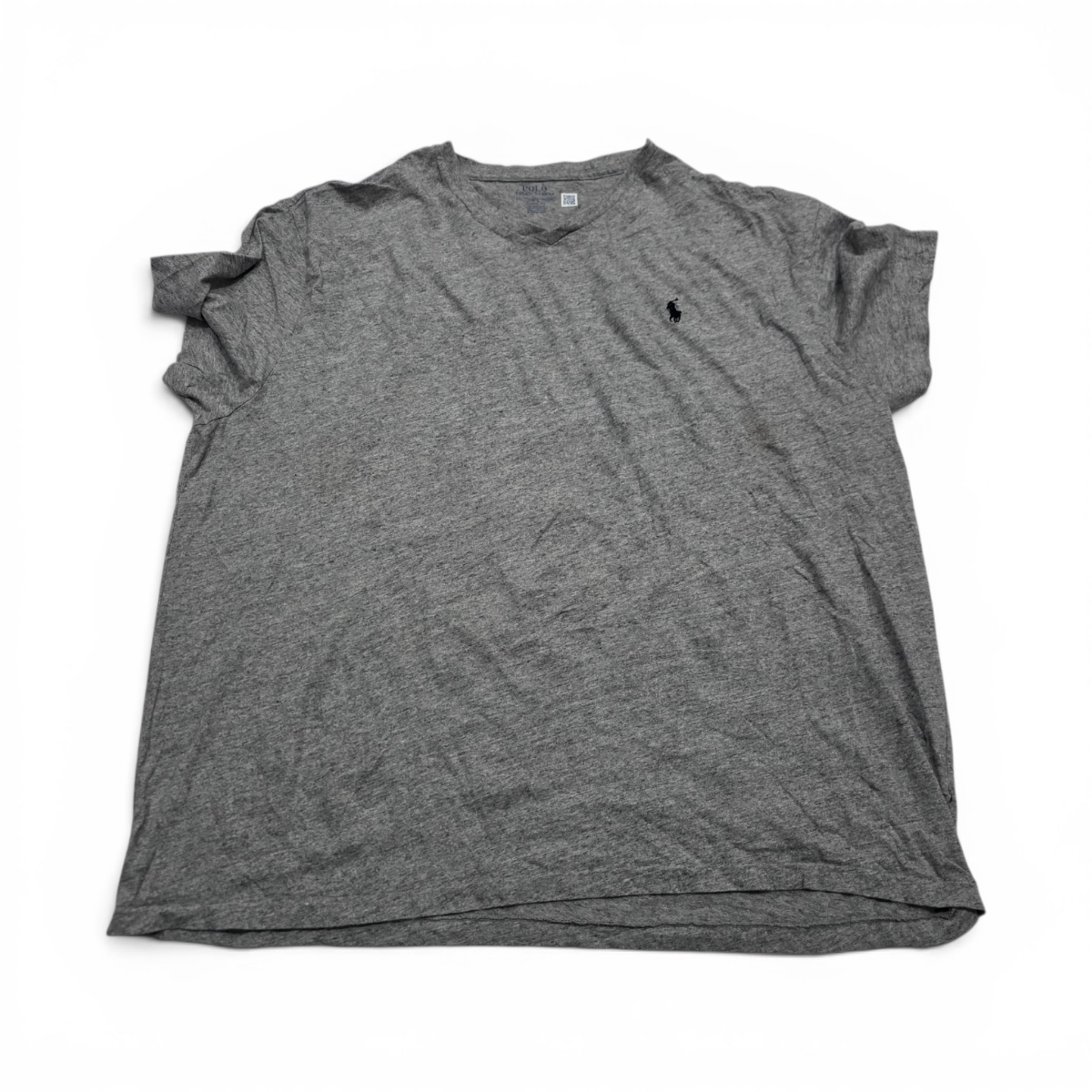 Playera Ralph Lauren 2xl Classic Fit Gris Pony Negro (Usado)