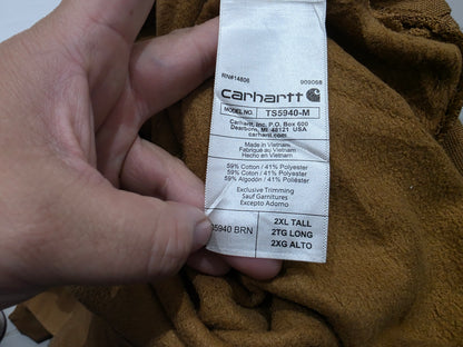 Sudadera Carhartt 2xl Loose Fit Cafe (Usado)