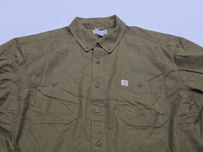 Camisa Carhartt 2xl Tall Relaxed Fit Verde (Usado)