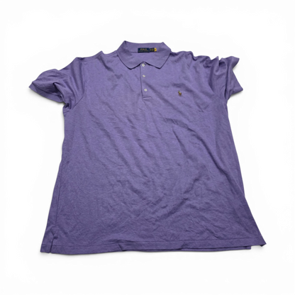 Playera Polo Ralph Lauren 1xb Morado Pony Colores (Usado)