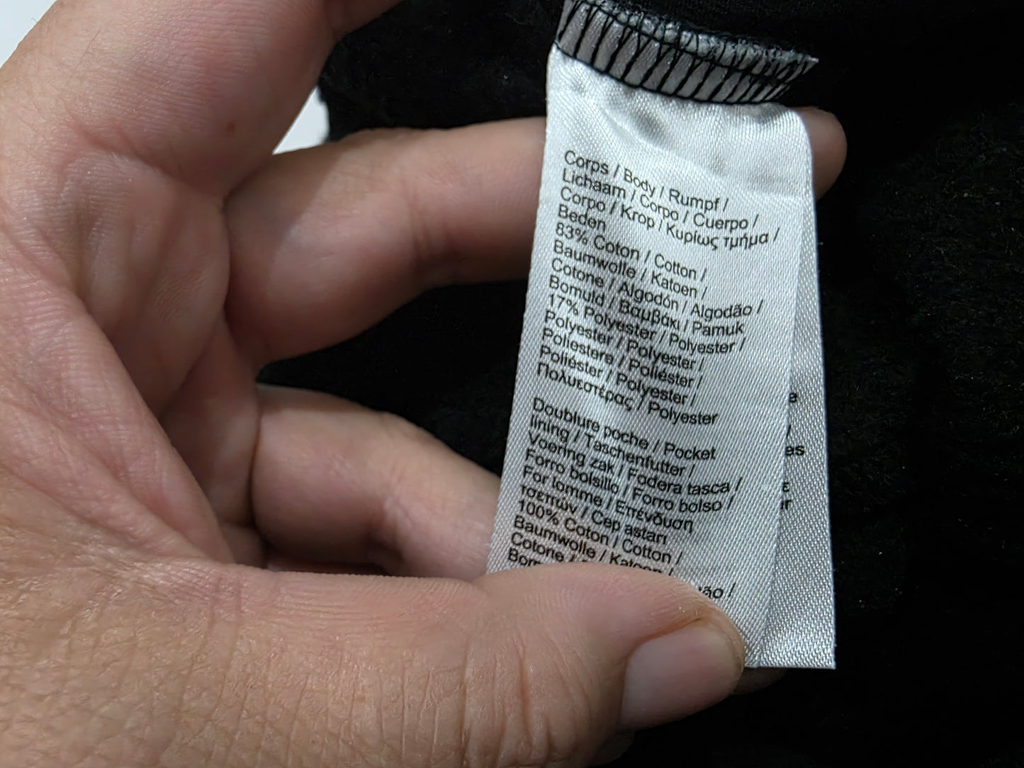 Bermuda Lacoste 3xlb Negro Algodon (Usado)