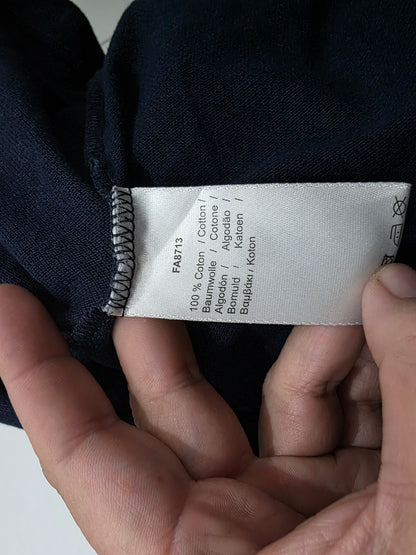 Playera Manga Larga Lacoste 3xl Fr8 Classic Fit Azul (Usado)