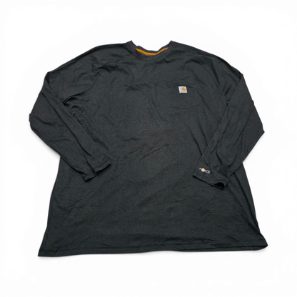 Playera Manga Larga Carhartt 4xl Relaxed Fit Gris (Usado)