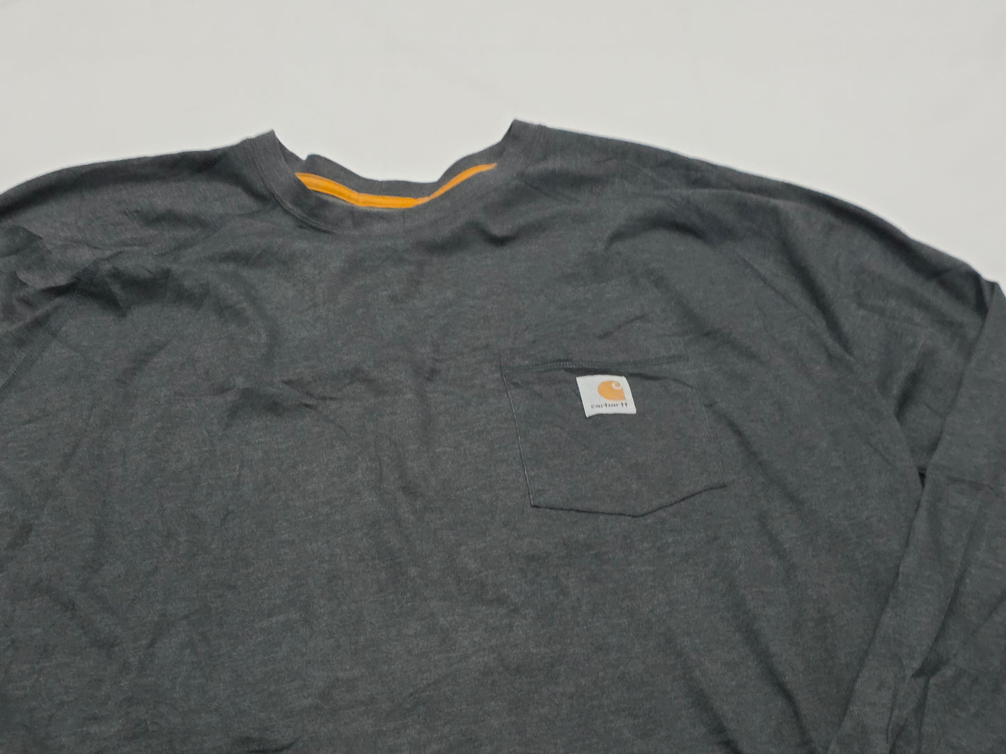Playera Manga Larga Carhartt 4xl Relaxed Fit Gris (Usado)