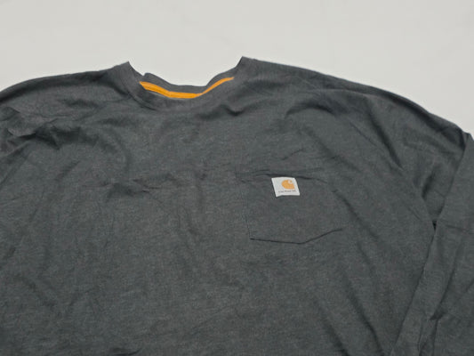 Playera Manga Larga Carhartt 4xl Relaxed Fit Gris (Usado)