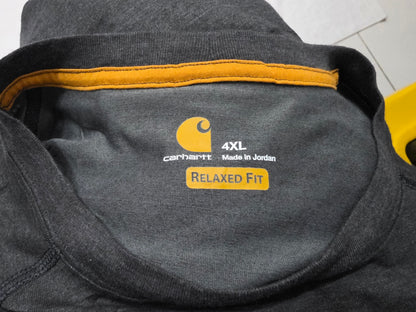Playera Manga Larga Carhartt 4xl Relaxed Fit Gris (Usado)