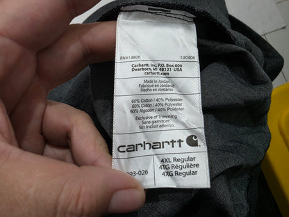 Playera Manga Larga Carhartt 4xl Relaxed Fit Gris (Usado)