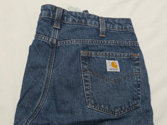 Pantalon Mujer Carhartt 12x32 Azul Recto Forro Interno