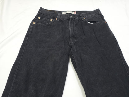 Pantalon Relaxed Fit Levis 550 30x32 Negro Deslavado