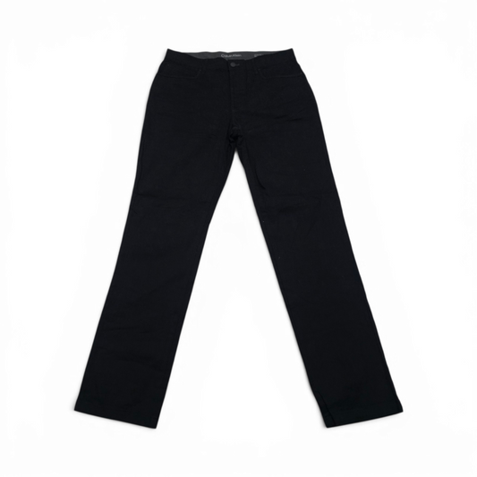 Pantalon Slim Calvin Klein 32x32 Negro
