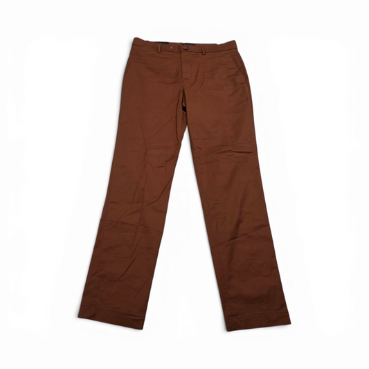 Pantalon Slim Banana Republic 33x32 Naranja Oscuro