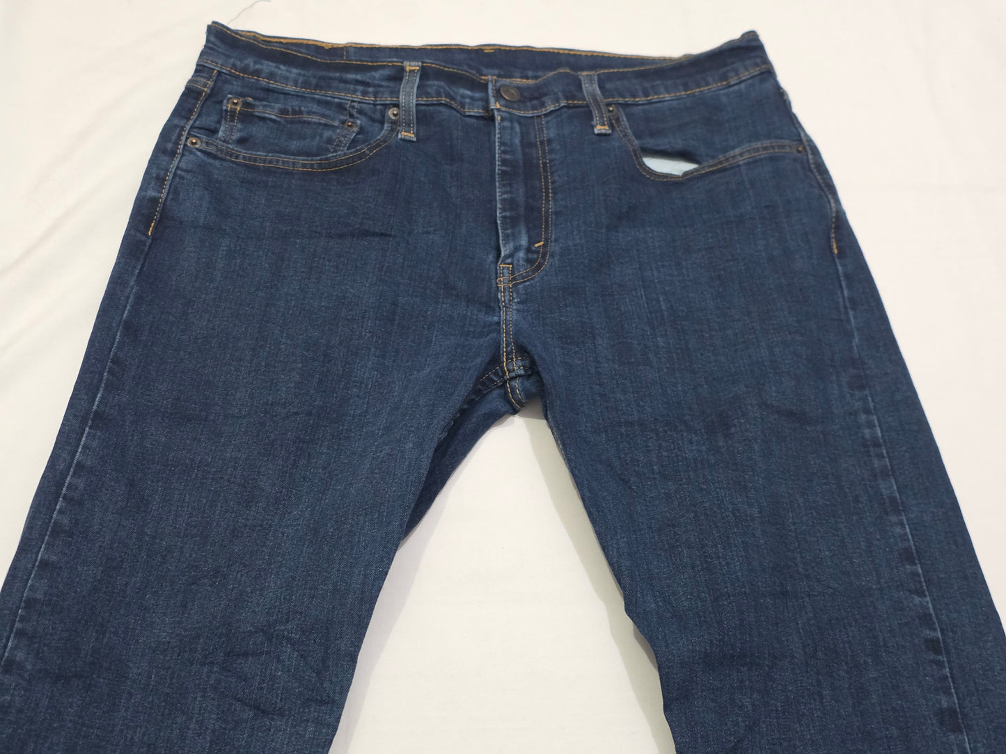 Pantalon Recto Levis 502 34x30 Azul Marino