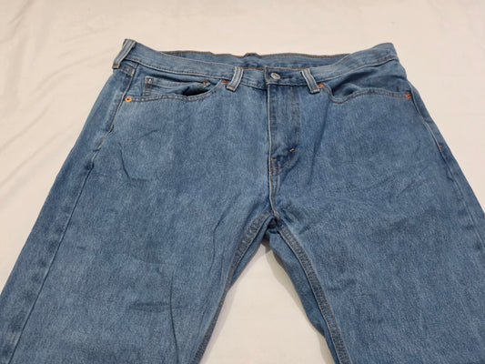 Pantalon Recto Levis 505 34x32 Azul Claro