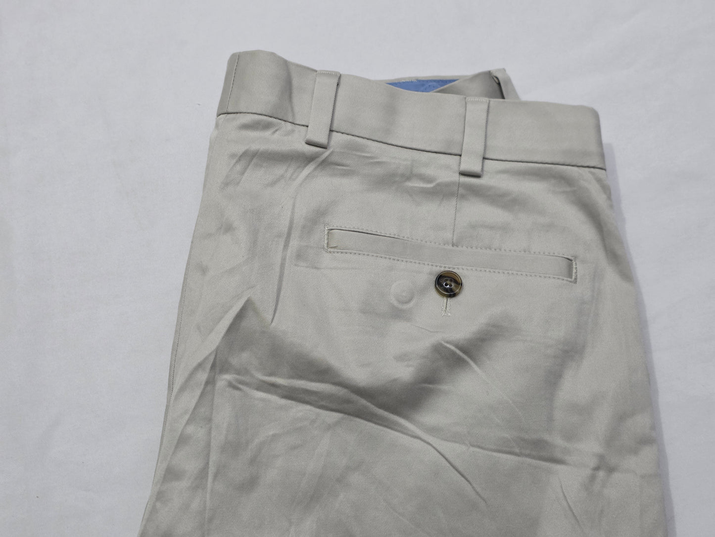 Pantalon Recto Stretch Brooks Brothers 35x32 Beige