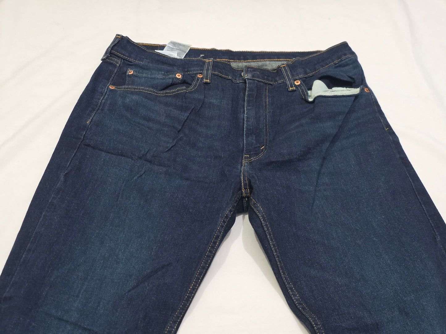 Pantalon Recto Levis 505 36x30 Azul Marino